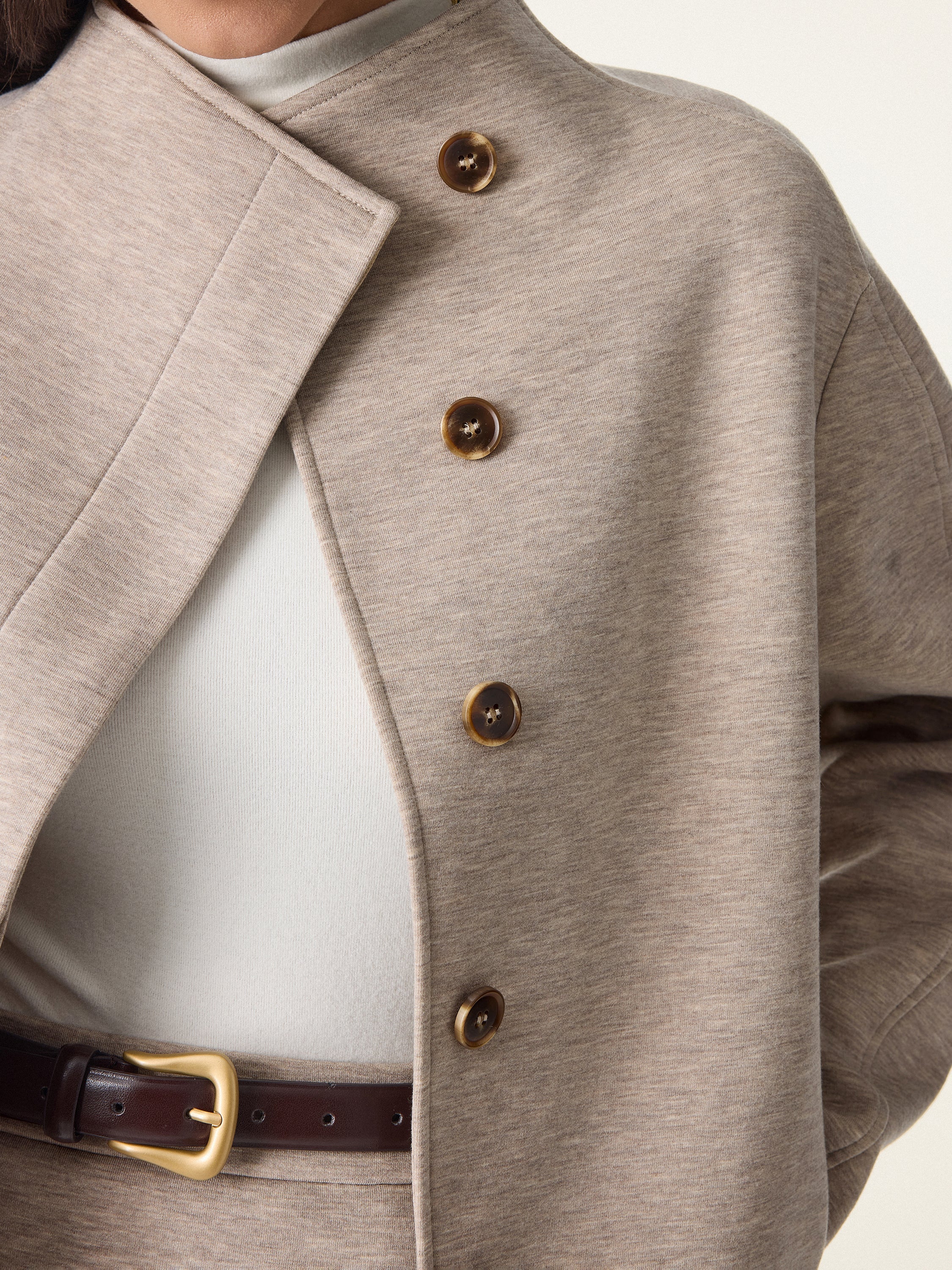 Jero™ | Collar Cropped Jacket