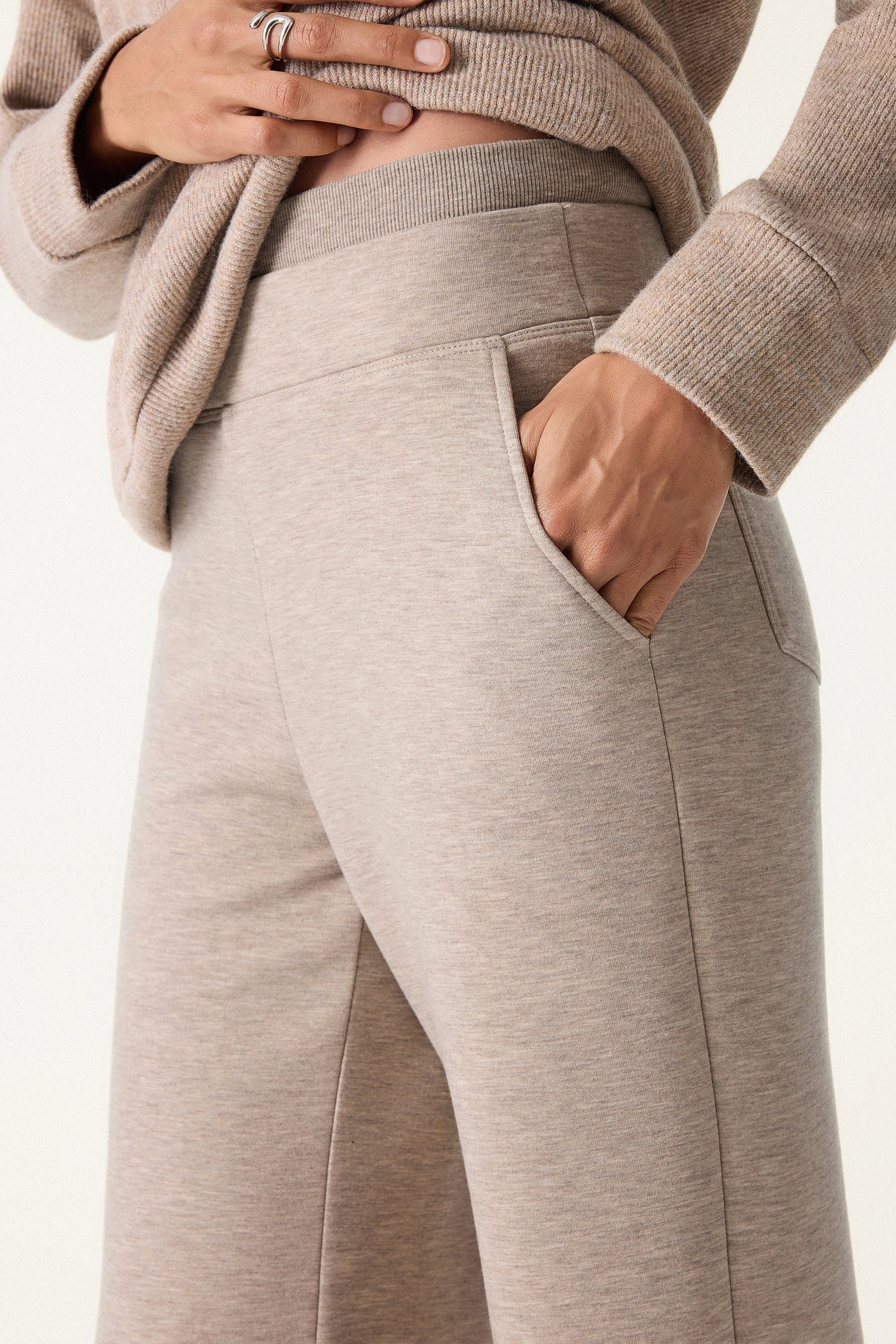 Straight Leg Pants with Pockets