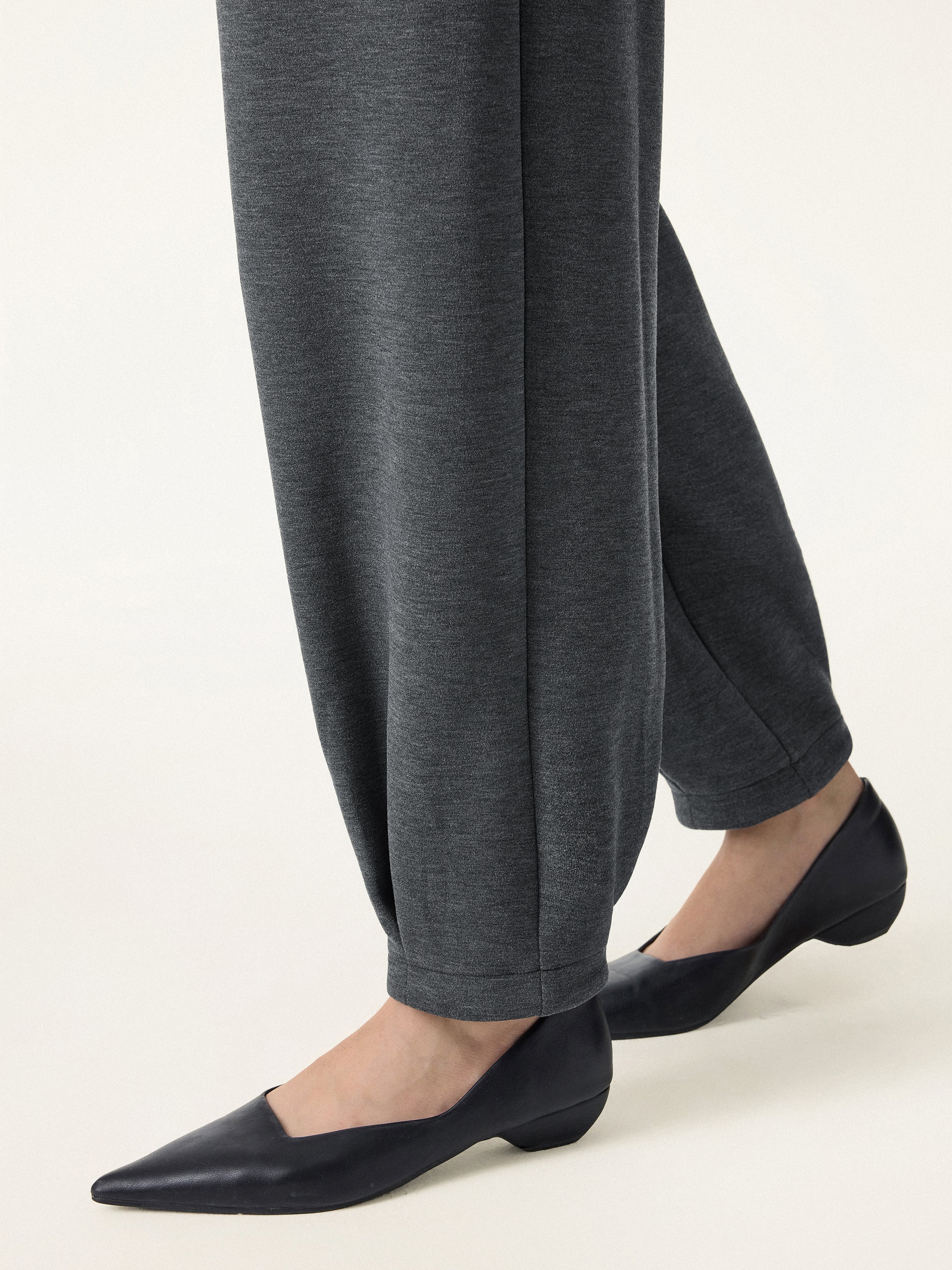 Jero™ | Cozy Warm High Rise Tapered Utility Pants with Pockets