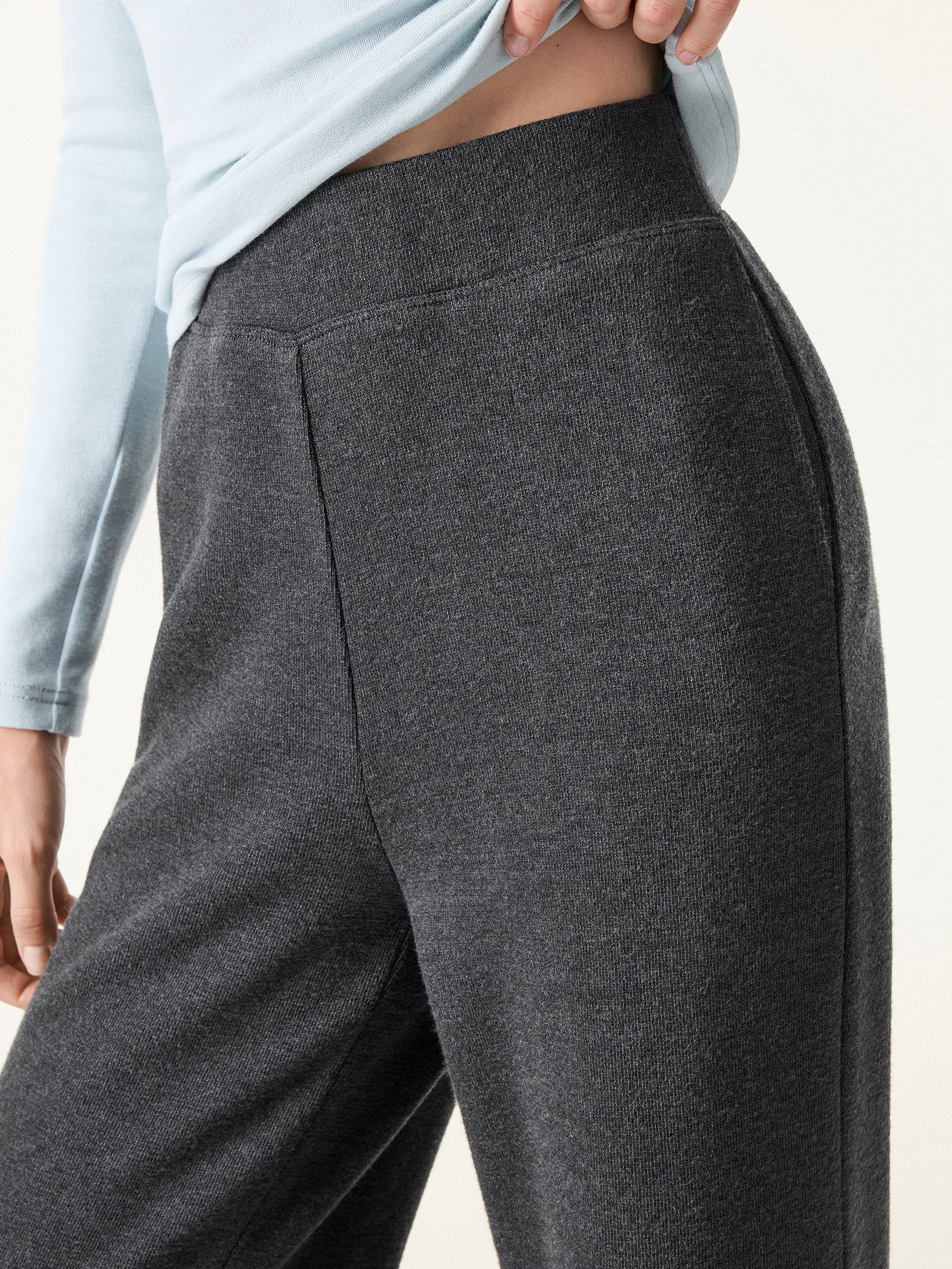 Jero ™ | 2Pcs Set Long Sleeve Top & Mid Rise Straight Leg Pants