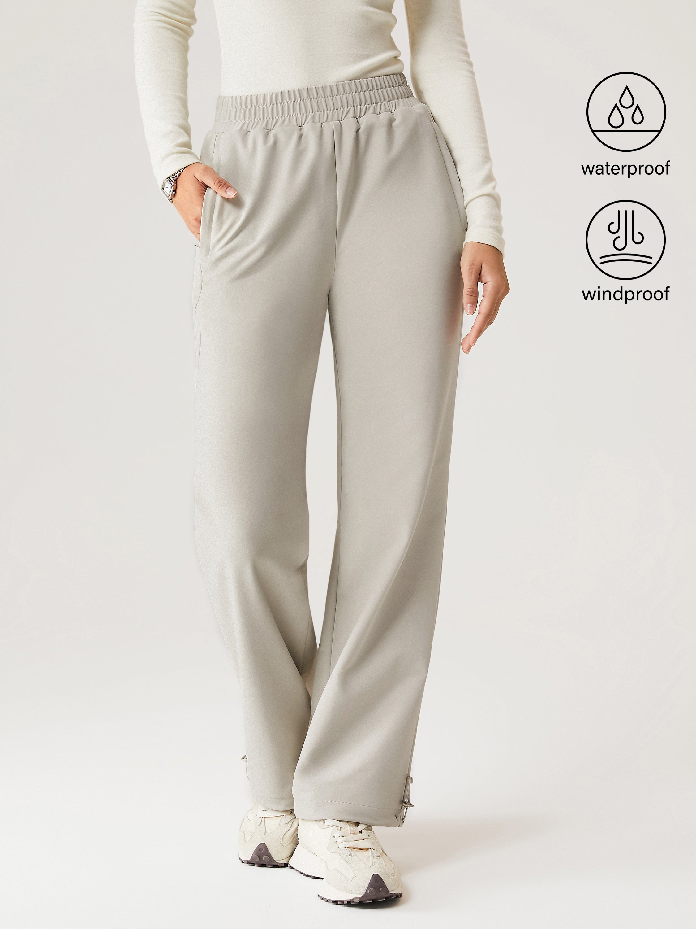 Jero™ | Water-Proof Fleece-Lined Elastic Waist Pant